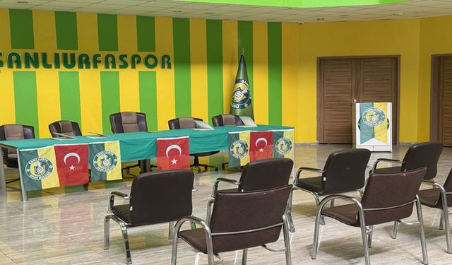 Kongreye giden Şanlıurfaspor'da flaş gelişme