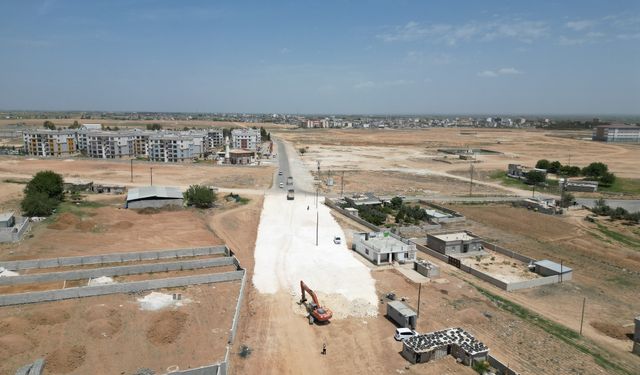 Akçakale’ye yeni yol kazandırılıyor
