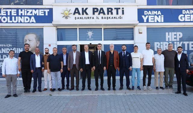 Urfaspor yönetiminden AK Parti'ye ziyaret
