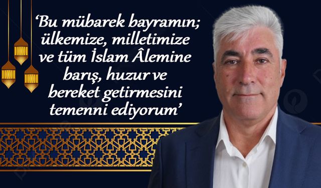 Feridun Geçgel’den Kurban Bayramı Mesajı