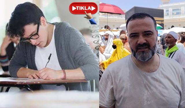 Onat Kutsal mekanda öğrencilere dua etti