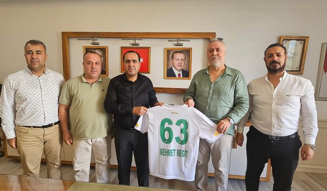 Urfaspor'dan Birecikli 2 başkana teşekkür