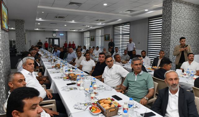 Urfa'da devlet erkanı korucularla buluştu