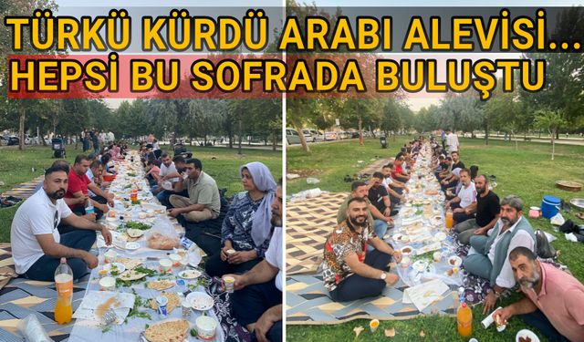 Buyurun dostlar buyurun Halil İbrahim sofrasına