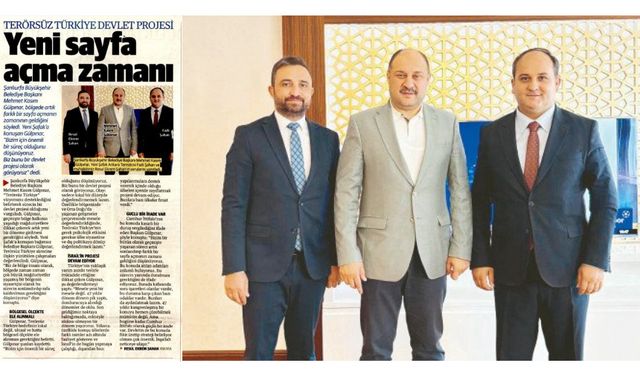 Başkan Gülpınar: “Terörsüz Türkiye Vizyonunu Destekliyoruz”