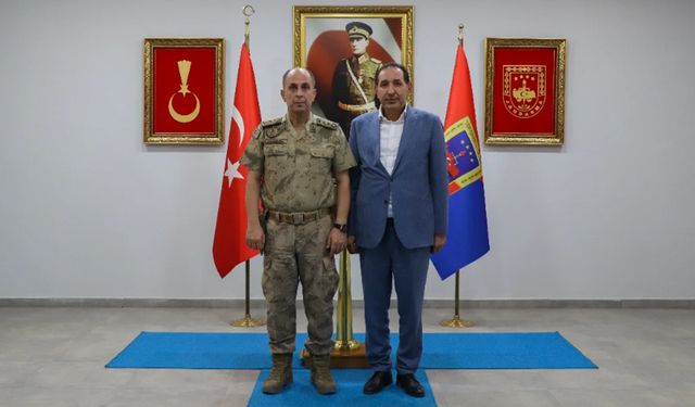 Güneş'ten Aldemir'e tebrik ziyareti