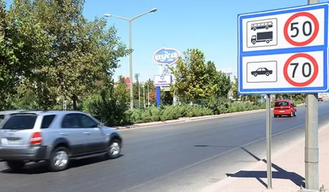 Karayollarındaki hız sınırlamaları yeniden düzenlenecek