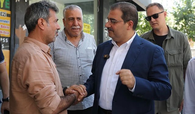 Başkan Canpolat halkla iç içe