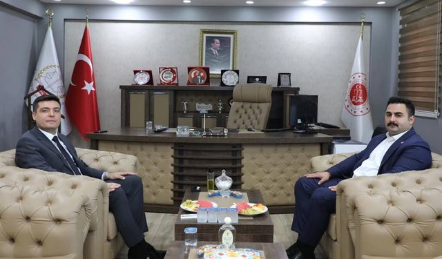 Kaymakam Kemal Ülkü’den Adli Yargıya Hayırlı Olsun Ziyareti