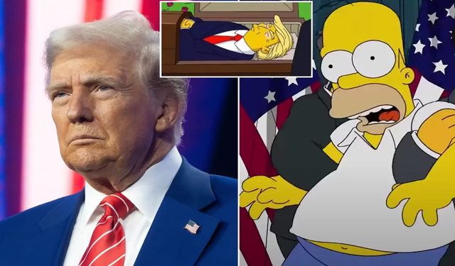 Simpsons'lar Trump için ölüm tarihi verdi