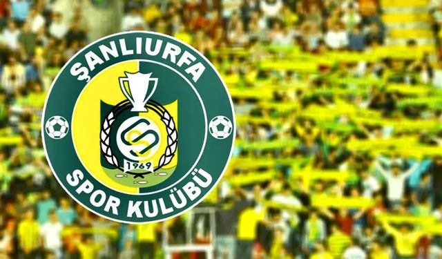 Şanlıurfaspor'dan flaş karar: Sezon boyunca...