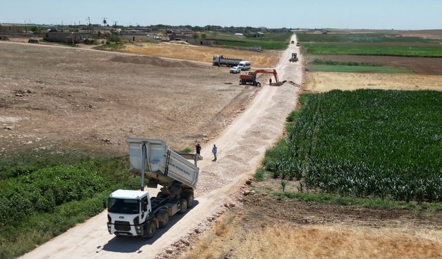 Urfa'da tarihe giden yol yenileniyor