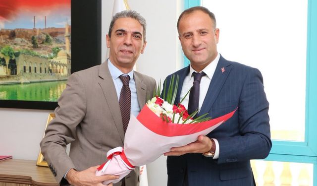 Urfa'daki müdürlükte devir teslim töreni