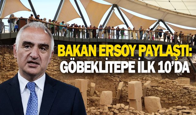 8 ayda Göbeklitepe'ye kaç bin kişi ziyaret etti?