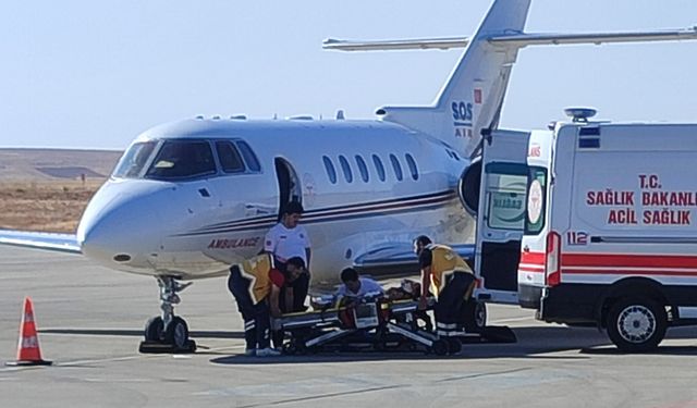 Şenyaşar yaralı kızın Ankara'ya sevkini sağladı