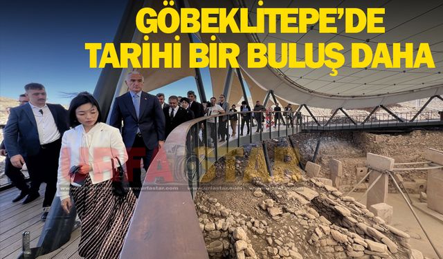 Göbeklitepe'de tarihi bir buluş daha