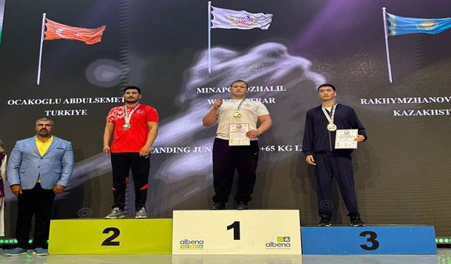 Haliliyeli sporcu Dünya ikincisi oldu