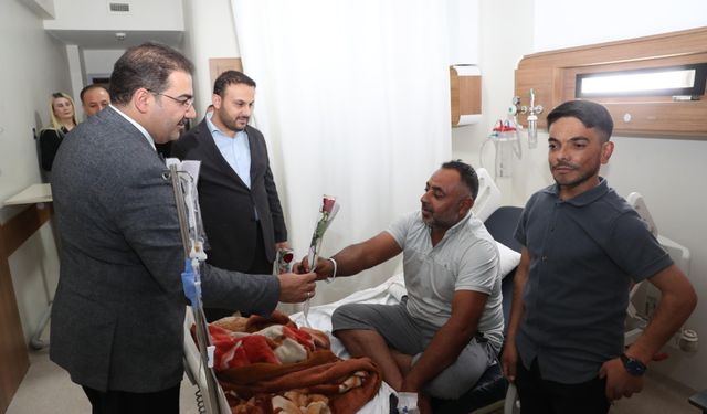 İki Başkandan anlamlı ziyaret...