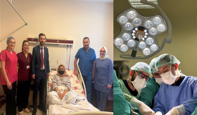 Harran Üniversitesi Hastanesi'nde başarılı bir müdahale daha