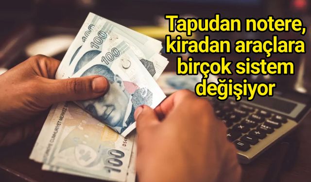 Yeni vergi düzenlemesi Komisyon'da kabul edildi!