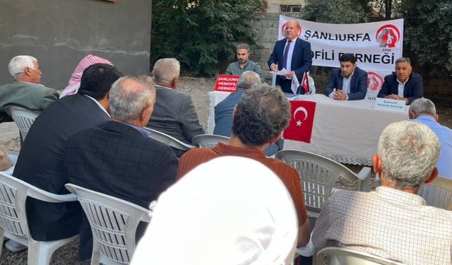 Şanlıurfa Hemofili Derneği’nde Yıldırım Güven Tazeledi