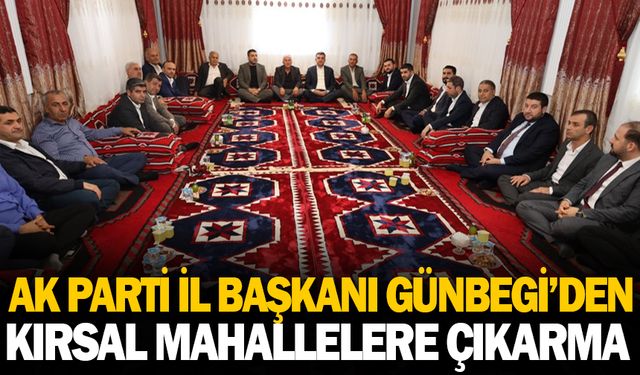 Günbegi'den kırsala çıkarma