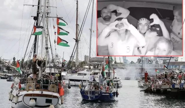 İsrail ordusu, Sumud Filosu'na saldırıya başladı! Gözaltına alınan aktivistler var