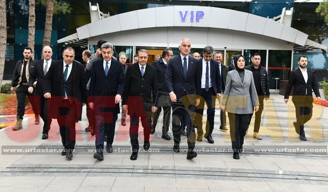 Turizm Bakanı Ersoy Şanlıurfa'da...