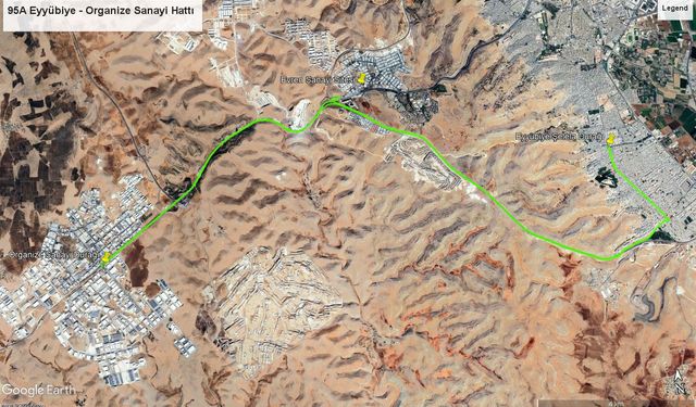 Eyyübiye-OSB arasında direkt ulaşım başlıyor