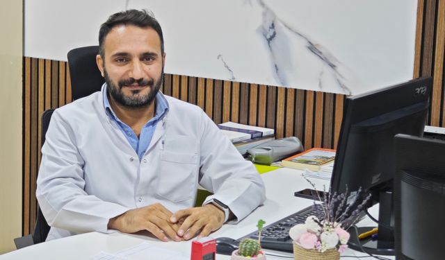 Fizik tedavi uzmanı Tuna Özel Meydan Hastanesinde...