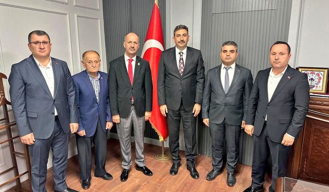 Şehit Gazi Derneğinden, Başsavcı Çakmak'a Ziyaret