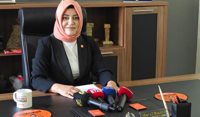 Çetinkaya, “Kadına Yönelik Şiddetle Mücadele Hep Birlikte Mümkündür”