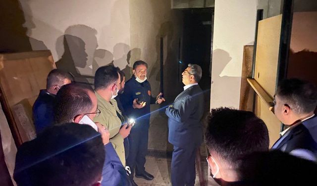 Patlamanın olduğu adli depodan yeni görüntüler geldi