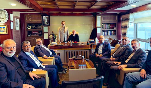 Urfa'nın önemli isimleri Ankara'da bir araya geldi