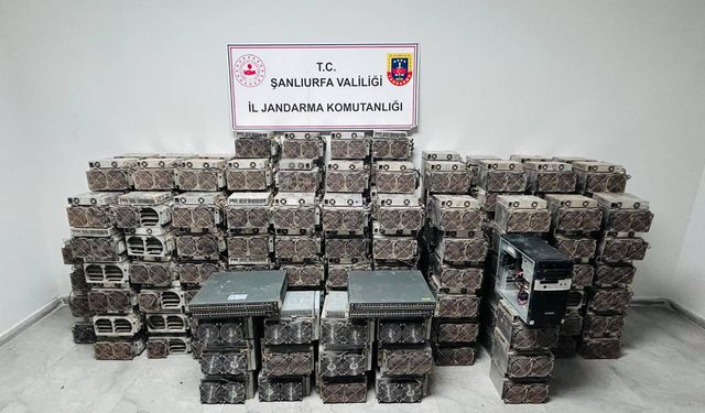 Şanlıurfa'da kripto para operasyonu