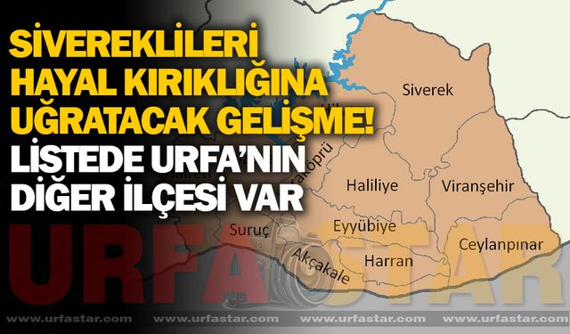 İl Olmaya aday ilçeler açıklandı...