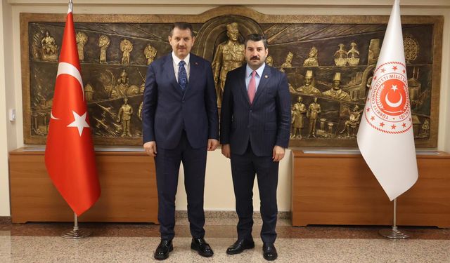 Eyyüpoğlu'ndan Ayhan'a hayırlı olsun ziyareti