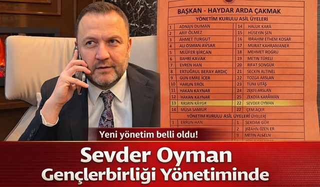 Urfalı İş İnsanı Gençlerbirliği Yönetiminde