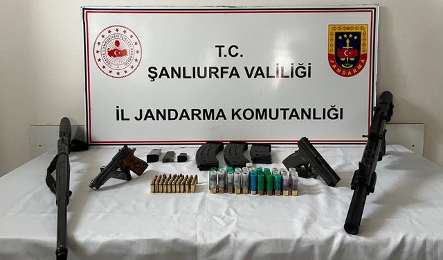Şanlıurfa’da Ruhsatsız Silaha Geçit Yok