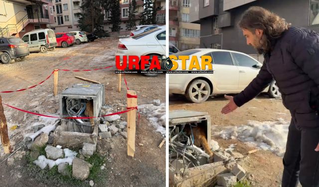 Urfa'da elektrik panosu can aldı