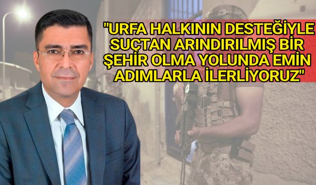 Urfa'da suç örgütlerine büyük darbe vuruldu