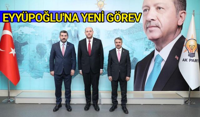 Eyyüpoğlu'na yeni görev...