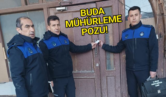 Haliliye Belediyesi Zabıta ekipleri yine iş başında