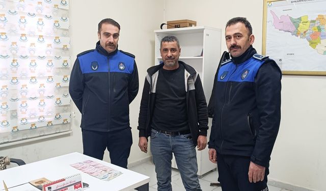 Haliliye Zabıtasından örnek davranış