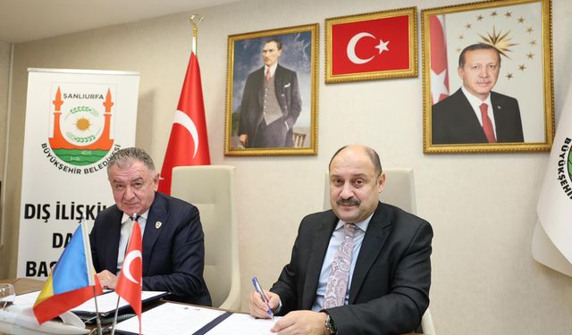 Şanlıurfa ile Pitești 'Kardeş Şehir' oldu