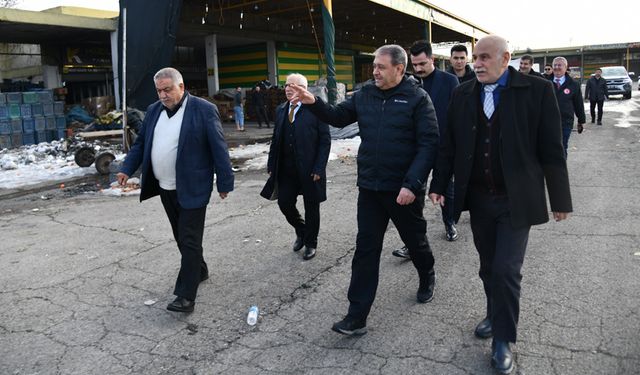 Vali Şıldak'tan esnafa geçmiş olsun ziyareti