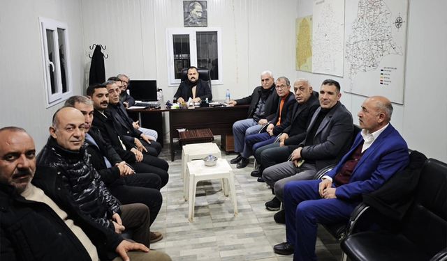 Başkan İnan kriz masası kurdu