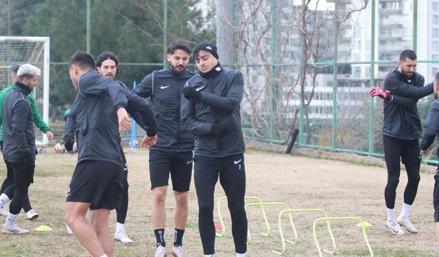 Şanlıurfaspor’da İskenderunspor mesaisi başladı