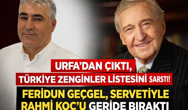 Feridun Geçgel, listeye damga vurdu!