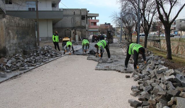 Haliliye'de üst yapı çalışmaları hızla devam ediyor